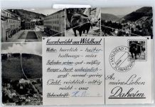 75323 W7547 Bad Wildbad im Schwarzwald - Kurzbericht, Humor-Karte