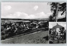 64750 W6129 Breitenbrunn , Odenw - Pension Boll, Landpoststempel