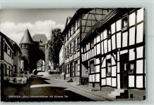 52385 W5168 Nideggen - Fachwerkhäuser mit Dürener Tor
