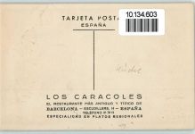 Barcelona Küche - Los Caracoles Restaurant - Escudillers 14 Motiv Spanien