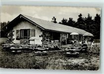 63679 W6479 Schotten , Hess - Taufsteinhütte im Vogelsberg