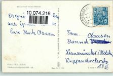 O2553 Graal-Müritz , Seeheilbad Strandkörbe 1957 AK Bademode