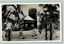 W5948 Oberkirchen , Sauerl Astenturm im Rauhreif Winteraufnahme Turm
