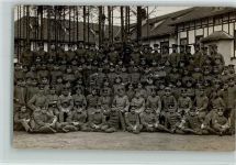 Gruppenfoto in Grafenwöhr 1912 AK - Uniform WK I