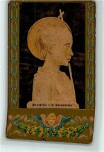 Donatella - S. Giovannino - Heiliger - Religion Passepartout Prägedruck