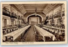 95111 W8673 Rehau , Oberfr - Turn-Verein, Die Halle als Festsaal
