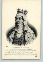 ND Phot. Nr. 118 Marguerite de Bourgogne Adel Frankreich