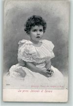 princ jolanda di savoia AK Adel Italien