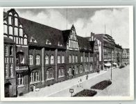 Hindenburg Zabrze - Bahnhofsplatz mit Postamt