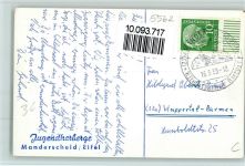 W5562 Manderscheid , Eifel Jugendherberge Jugendherberge