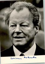 Willy Brandt, MdB , sehr gute Erhaltung AK Politiker