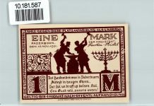 33098 W4790 Paderborn - Notgeld Busdorf Kirche Schmiede