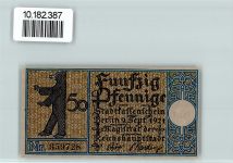 10115 W1000 Zehlendorf - Notgeld Berliner Bär Kirche in Dahlem