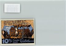 19230 O2821 Lübtheen - Notgeldschein 10 Pfennig