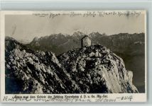83080 W8203 Brünnsteinhaus - Hüttenstempel