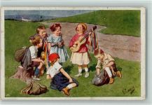 BKW Serie 175-4, Kinder wandern - Wandervögel Feiertag, K. 1922