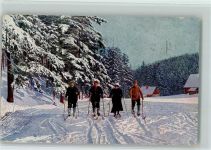 Skigruppe beim Langlauf AK Ski 1921