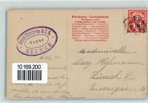 Serie 421-4941 - Erotik - Frauenschönheit mit einer Leier Rotophot 1916 Foto AK