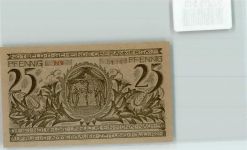 82487 W8103 Oberammergau Notgeldschein Notgeldschein Nr. 5134 über 25 Pfennig