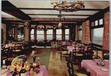 77815 W7580 Bühl , Baden - Burg Windeck Hotel Burggaststätte Innenaufnahme