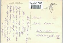 33014 W3490 Bad Driburg - Kuranstalt Dreizehnlinden Innenaufnahme Speisesaal