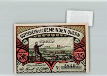 24972 W2391 Quern - Notgeld Bismarckturm Scheersberg