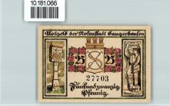 06526 O4700 Sangerhausen - Notgeld Rosen Brunnen