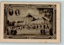 W7000 Stuttgart Lustschloß Solitude Burg / Schloss