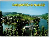 56841 W5580 Traben-Trarbach - Campingplatz Wolf an der Moselschleife