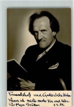 Atelier Foto Prof. Madensky Wien 1952 AK Buch lesen
