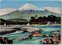 Fuji - River Fujikawa and Mt. Fuji