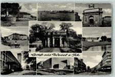 46483 W4230 Wesel a Rhein - Zitadelle Städ. Bühnenhaus Berliner Tor Rathaus