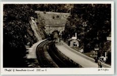 98559 O6055 Oberhof , Thüringen - Brandleite Tunnel Dampflokomotive
