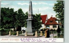 91522 W8800 Ansbach , Mittelfr 1908 - Kriegerdenkmal