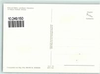 94252 W8371 Bayerisch Eisenstein - Rückseite mit Abschürfungen bzw Kleberesten Fliegeraufnahme
