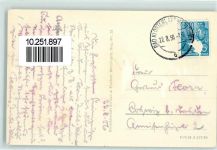 07639 O6532 Bad Klosterlausnitz - Rückseite mit Abschürfungen bzw Kleberesten