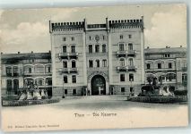 Thun Die Kaserne Feldpost Kaserne 1907 Gebrauchsspuren