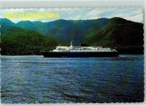 Bordstempel M.V. Matanuska- largest ferries of the Alaska Marine Highway sailing Fähre 1982