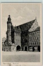 97421 W8720 Schweinfurt - Rathaus Geschäft August Fischer