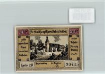 Hohenfriedeberg Dobromierz - Notgeldschein Schlacht 50 Pfennig