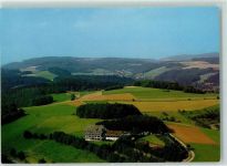 69483 W6948 Kreidach - Rückseite mit Abschürfungen bzw Kleberesten Fliegeraufnahme Hotel Kreidacher Höhe
