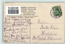 Grüsse aus der Ferne - Spruch Liebe 1905 Prägedruck