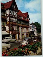 32105 W4902 Bad Salzuflen - Alte Giebelhäuser VW-Käfer