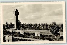 52393 W5165 Hürtgen - Ehrenfriedhof Rückseite mit Abschürfungen bzw Kleberesten