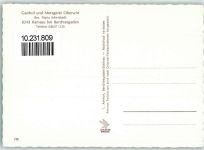 83486 W8243 Ramsau b. Berchtesgaden - Gasthaus Metzgerei Oberwirt Kachelofen