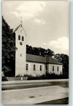 33098 W4790 Marienloh - Pfarrkirche Rückseite mit Abschürfungen bzw Kleberesten