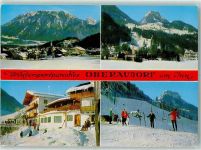 83080 W8203 Oberaudorf - Wintersportplatz Skifahrer