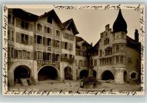 Biel/Bienne Der Ring Brunnen 1917