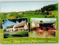 95494 W8581 Gesees b Bayreuth - Gasthof Zum letzten Postreiter Innenansicht