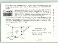 87637 W8959 Seeg KEINE AK Kur und Sporthotel Gastraum Schwimmbad